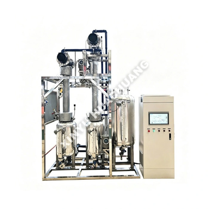 Thiết bị chưng cất điều áp ở nhiệt độ thấp bằng khí